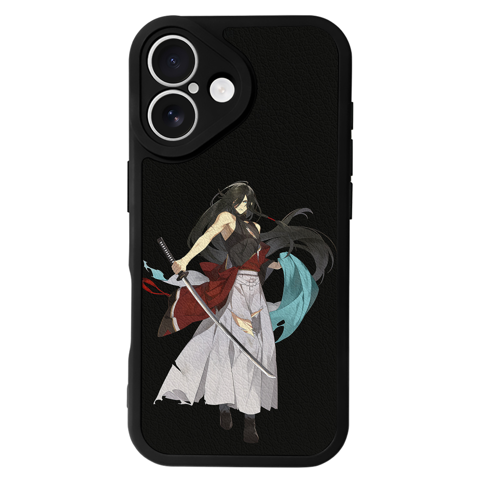 （画像用） 刀剣乱舞 Touken Ranbu 【iPhone 16シリーズ対応】シリコンスマホケース（レザー調） 材質：シリコン